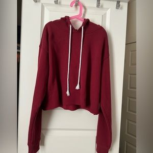 hoodie crop top